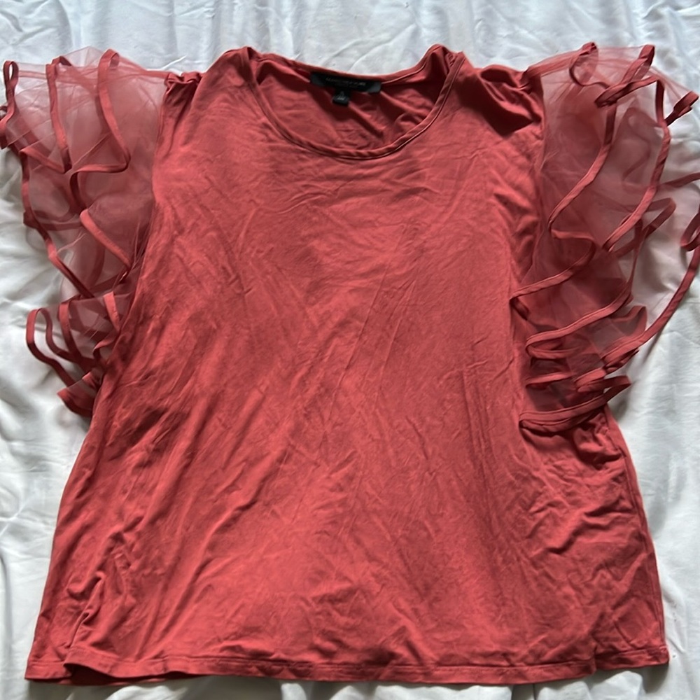 Marc New York shirt with Ruffle Sleeves